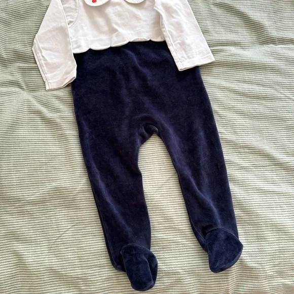 Footed pajama, Jacadi (French brand), 12m - Picture 2 of 8